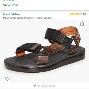 Melissa women’s Papeete + Rider sandals